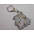 Animal Shape PVC Key Ring, Plastic Keychain (GZHY-KA-071)